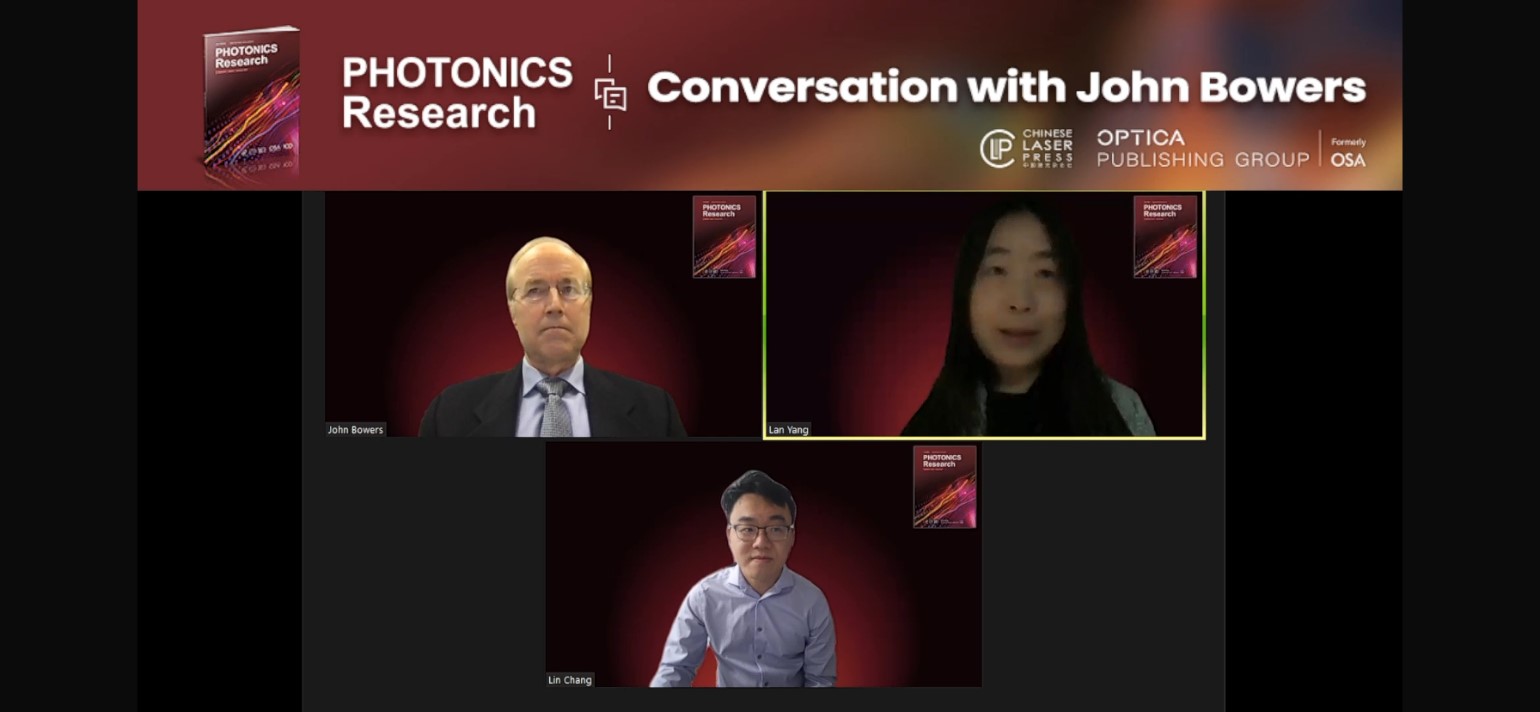 The 2nd Webinar: Photonics Research Conversation with John Bowers held