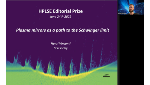 2021 High Power Laser Science and Engineering Editor-in-Chief Choice Award