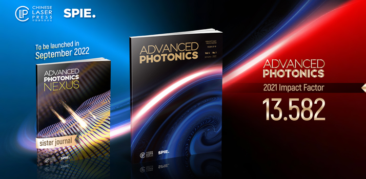 Advanced Photonics receives CiteScore and Impact Factor above 13