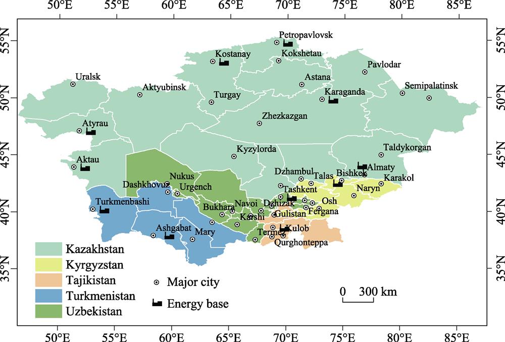 The Central Asian region