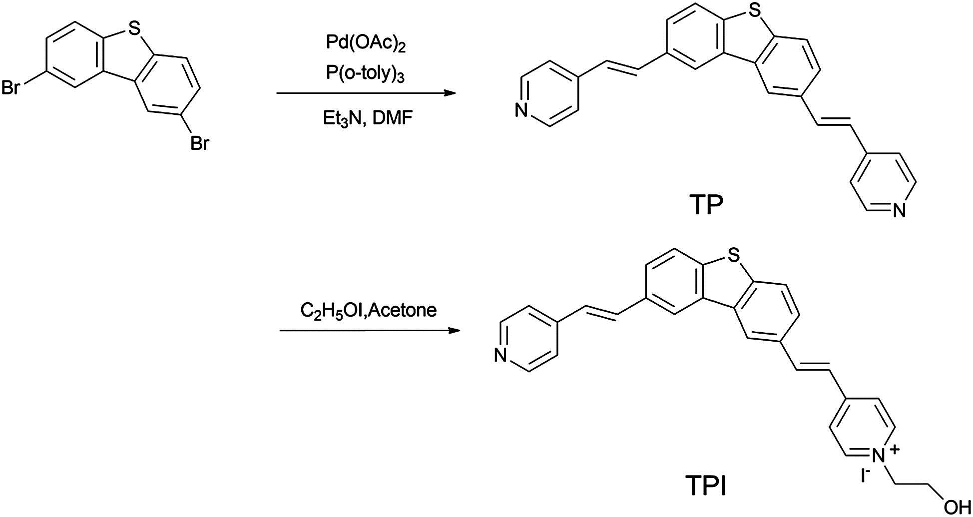 Synthesis of dibenzothiophene-based fluorescent probe.