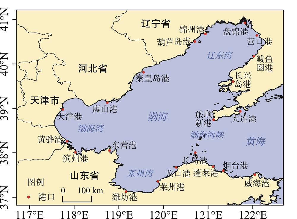 渤海区位Fig.1