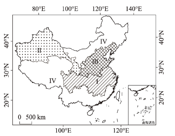 Regionalization of cotton cropping in China