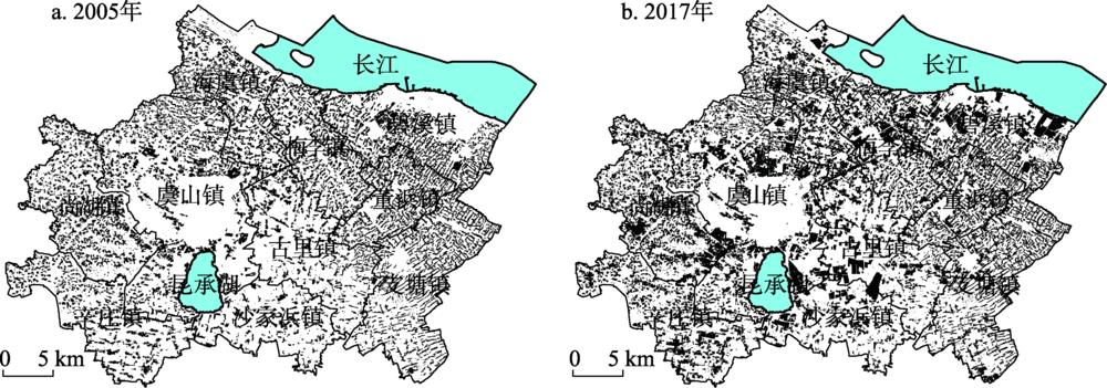 常熟市农村居民点分布图Fig. 2