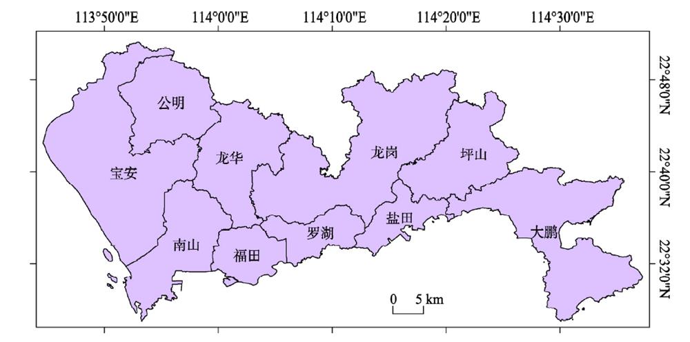 Administrative division of Shenzhen