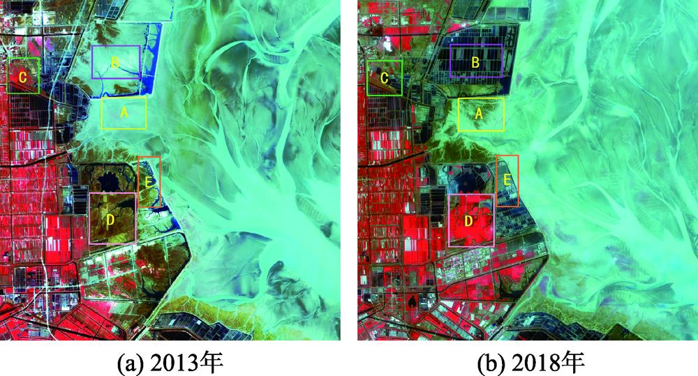 ZY-3 satellite images in Yancheng coastal wetlands