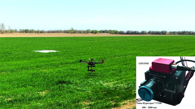 UAV operation and UAV-based hyperspectral sensor