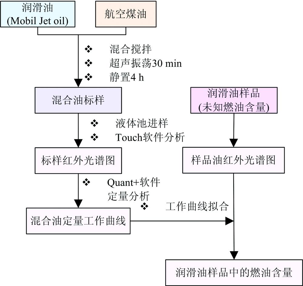 Schematic diagram of the test process