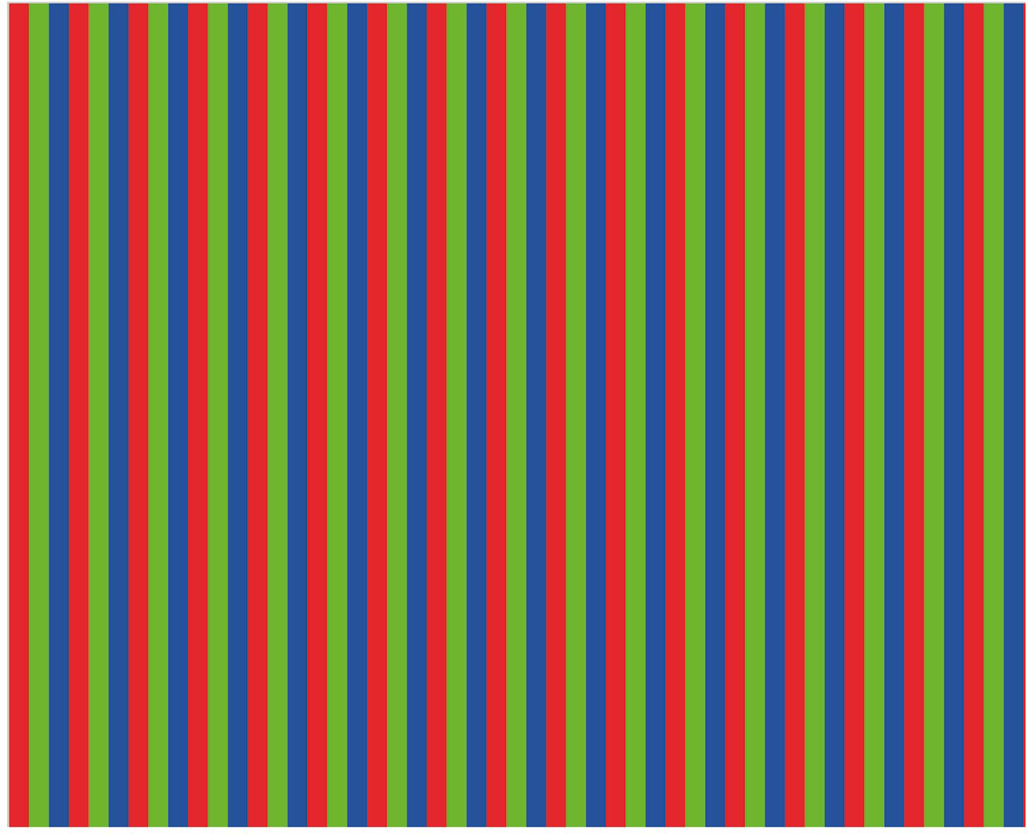 RGB color sinusoidal fringe pattern