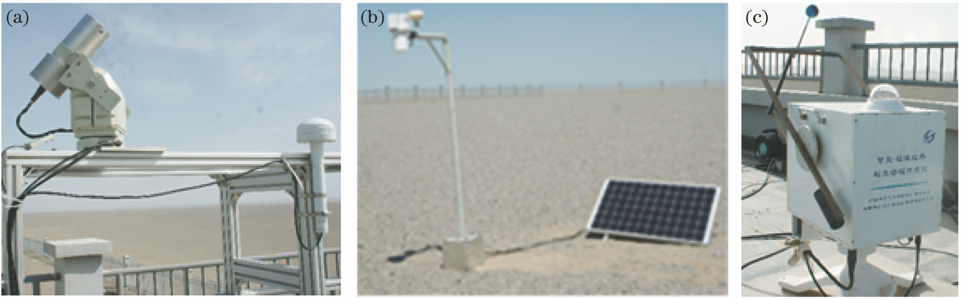 Automated observation instruments. (a) PSR; (b) ATR; (c) HIM