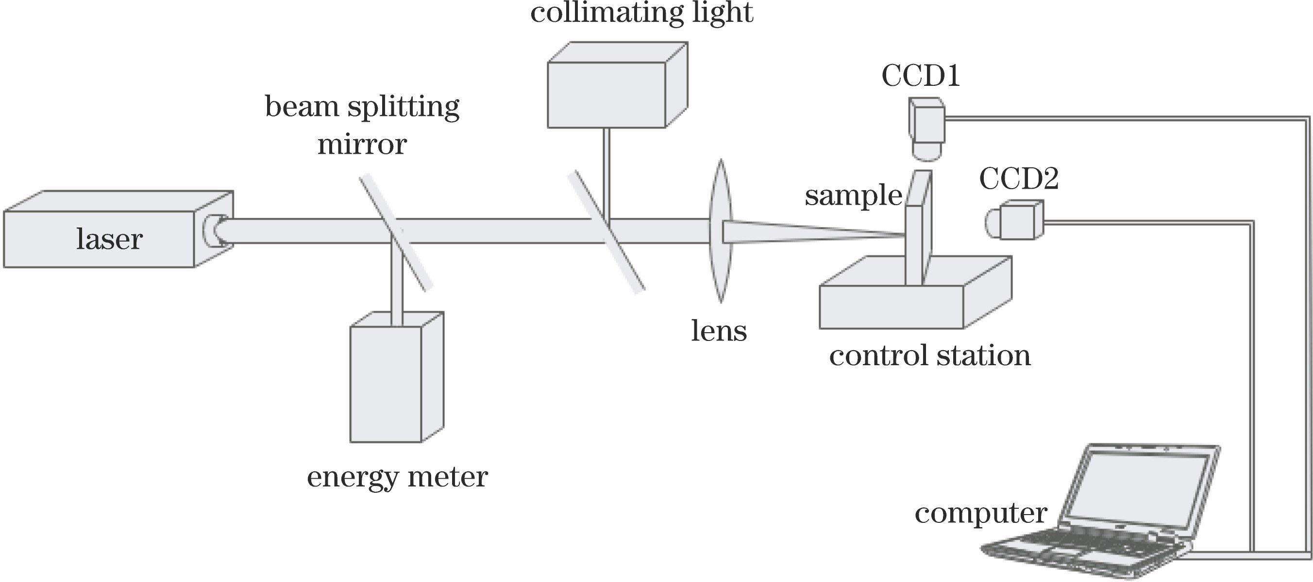 Schematic of experimental system