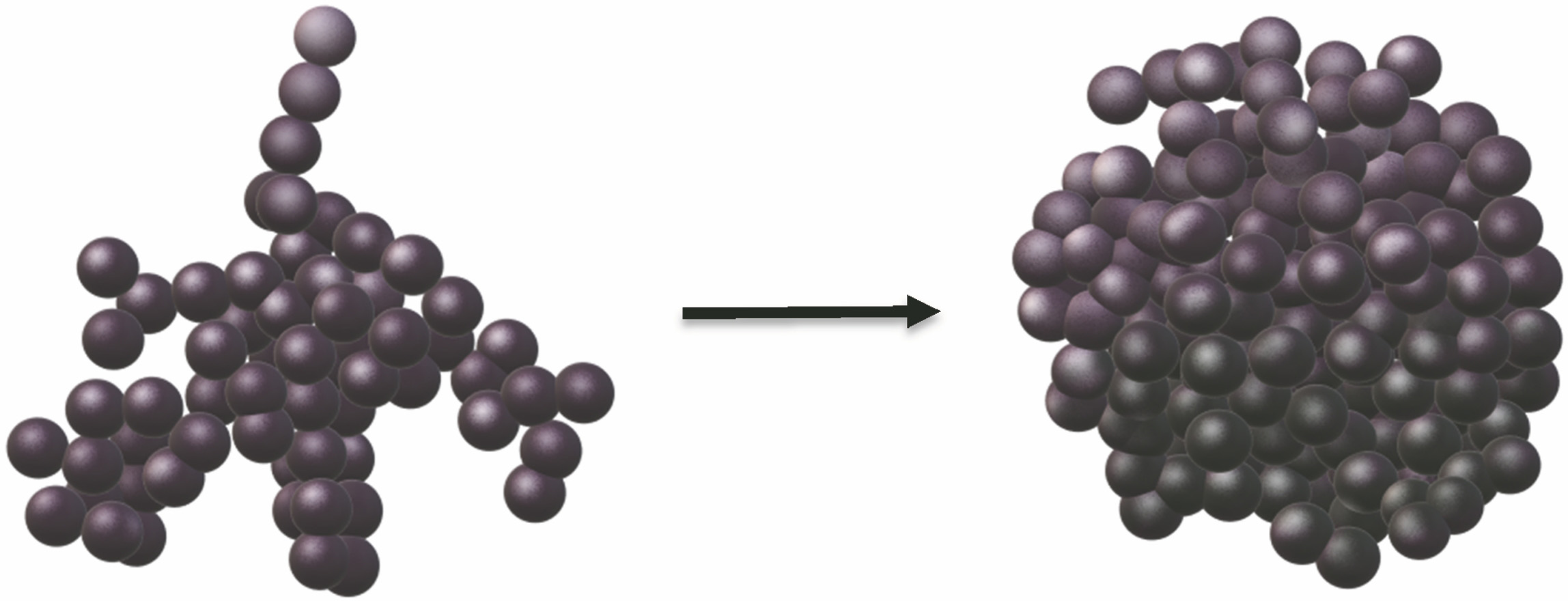 Physical equivalent model of black carbon aerosol particles