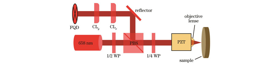 Microdisplacement detection optical path