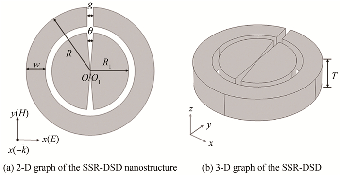 Schematic of the SSR-DSD nanostructure