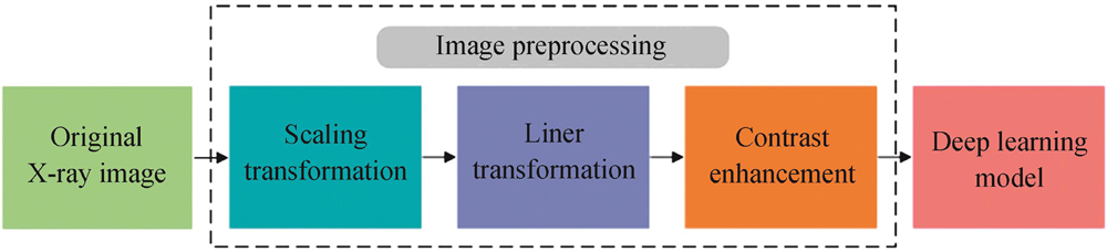 Schematic diagram of image preprocessing