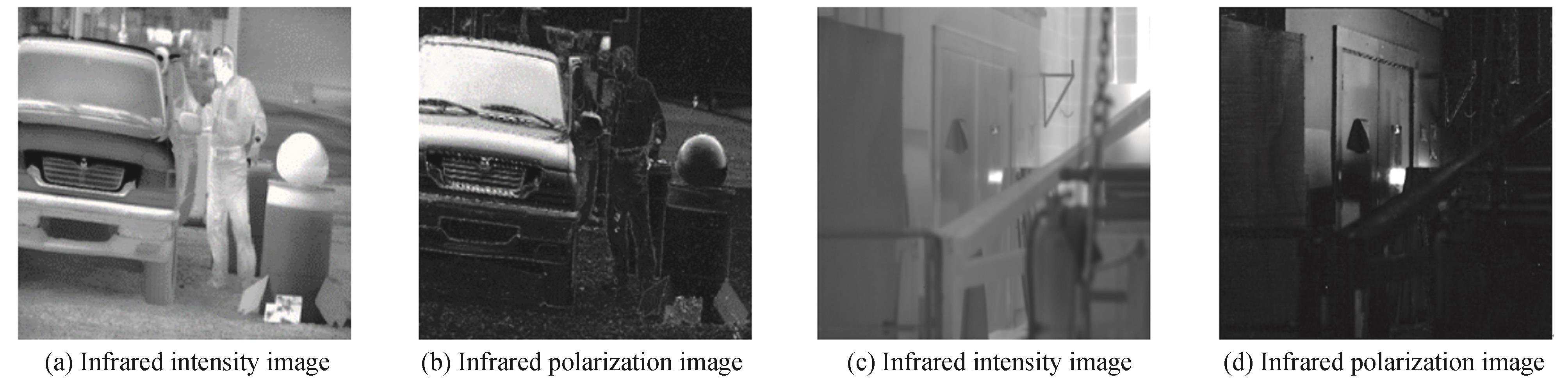 Source dual-mode infrared images of two groups