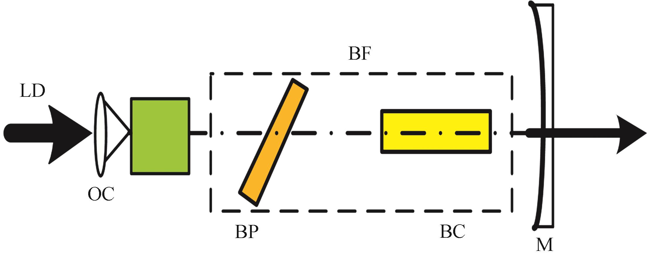 Schematic diagram of birefringence filter