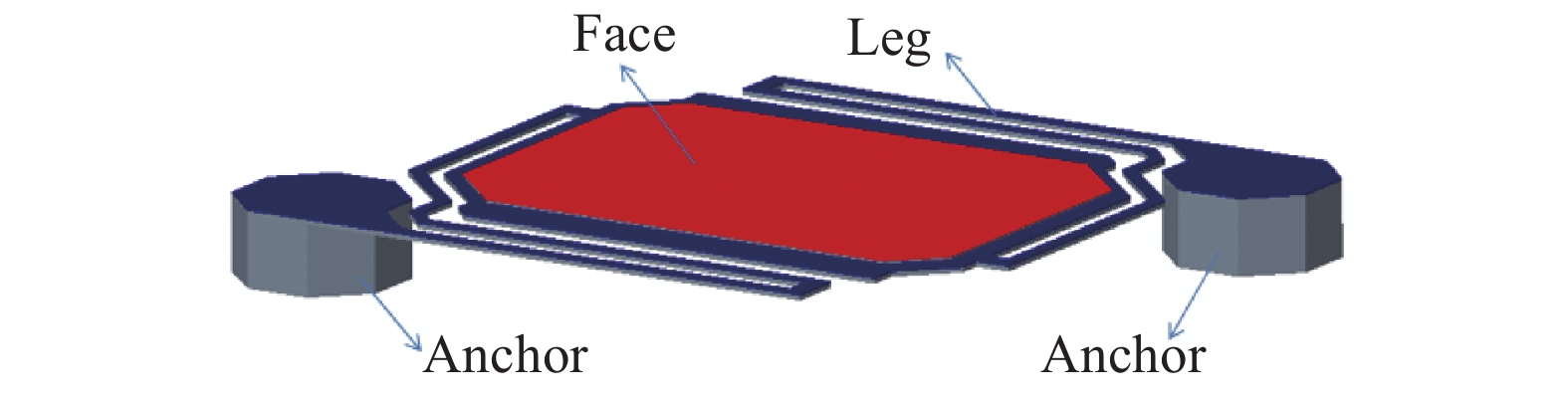 One-layer structure of microbolometer