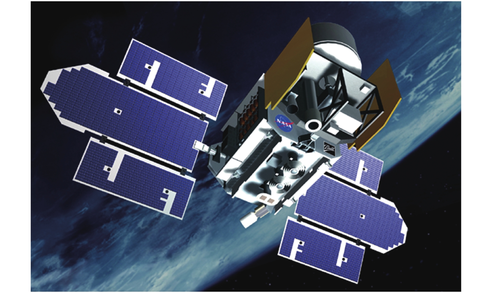 ICEsat-1 satellite image