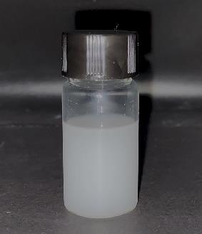 Calcium oxide-calcium hydrogen phosphate dispersion in alcohol at concentration of 25%