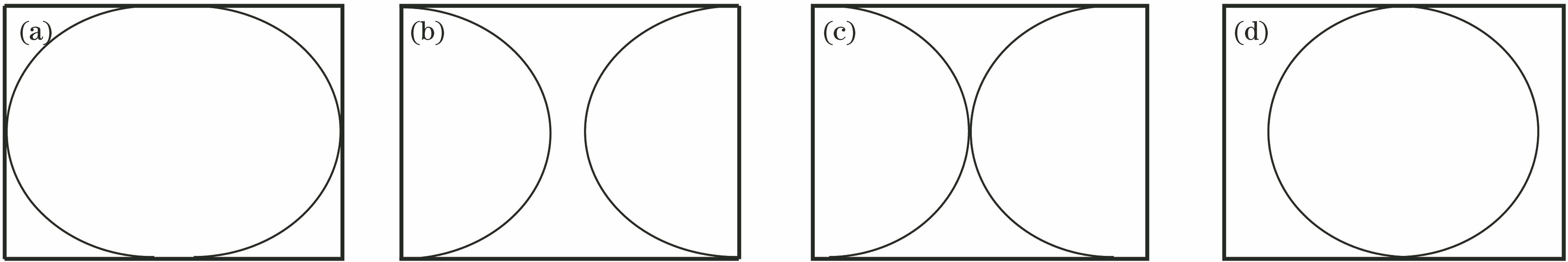 (a)-(b) Possible contact between the interface and ITO glass; (c)-(d) possible contact between two interfaces