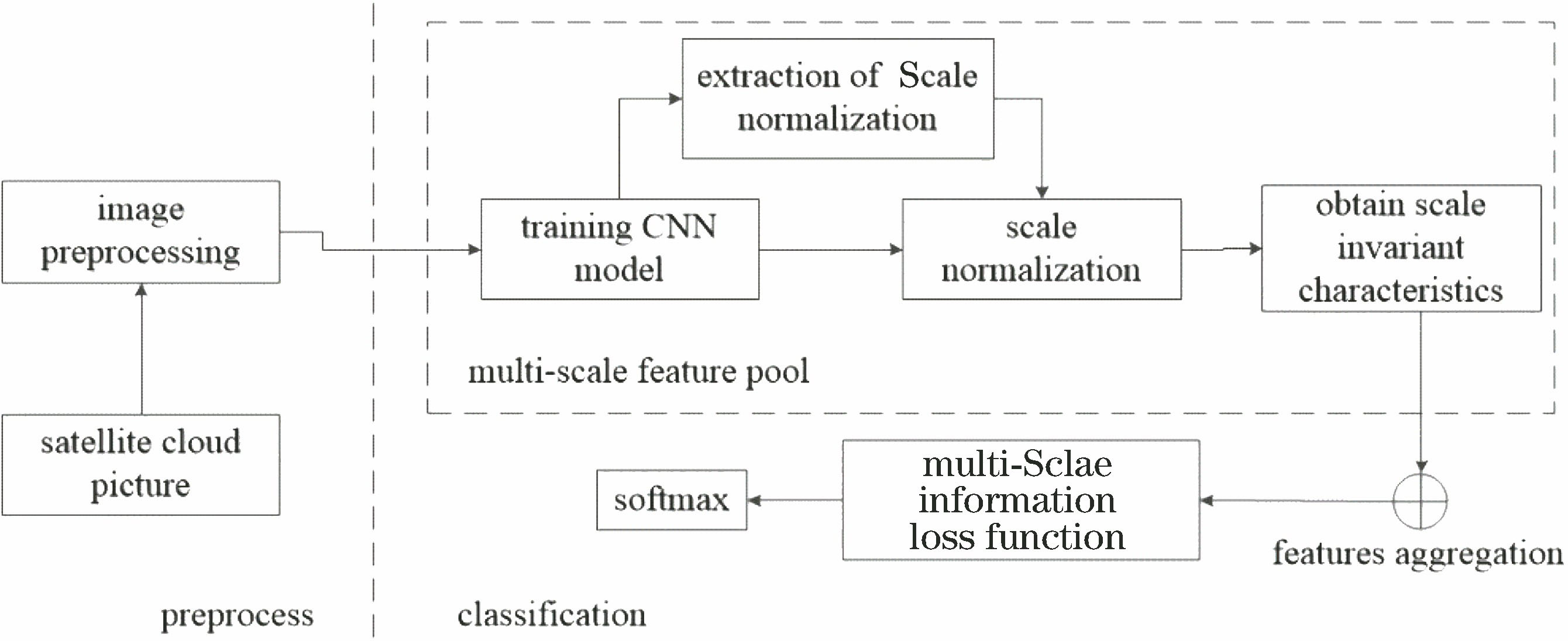 Flow chart of MS-TyCNN model