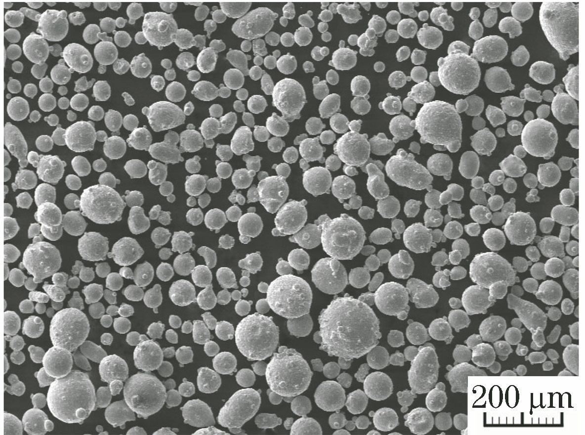SEM graph of 304 stainless steel powders