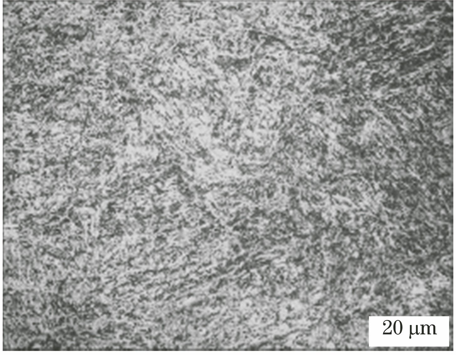 Microstructure of 300M steel used in test