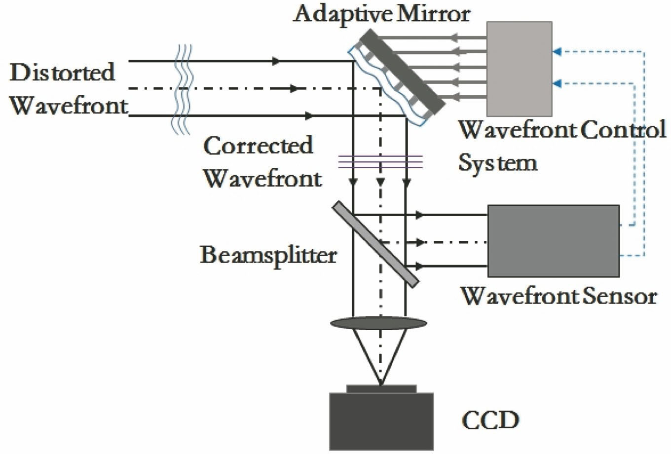 Structure of typical adaptive optical system[19]