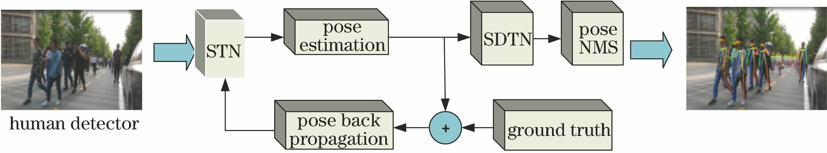 Real-time multi-person pose estimation model