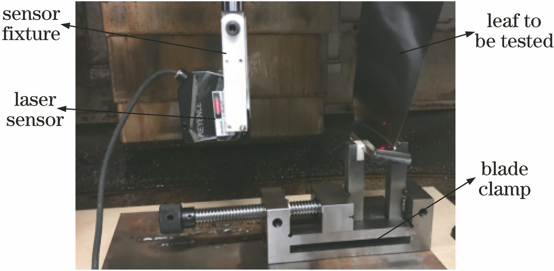 Laser measurement experiment platform