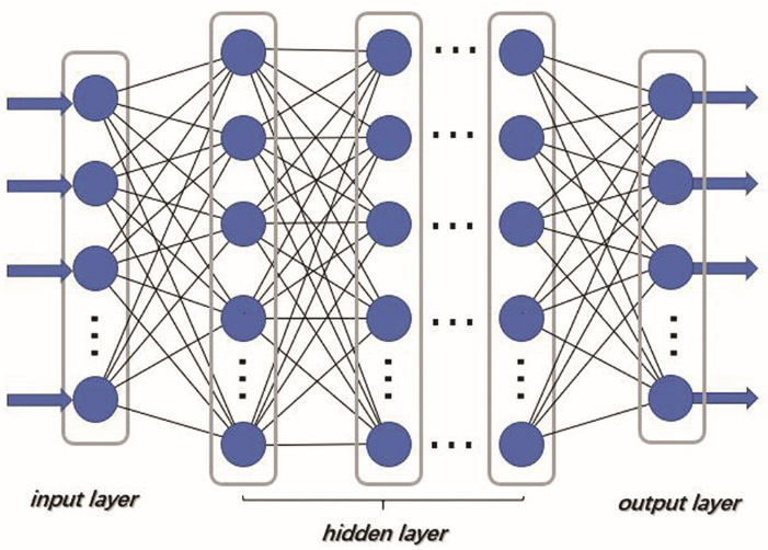 Schematic of deep neural network