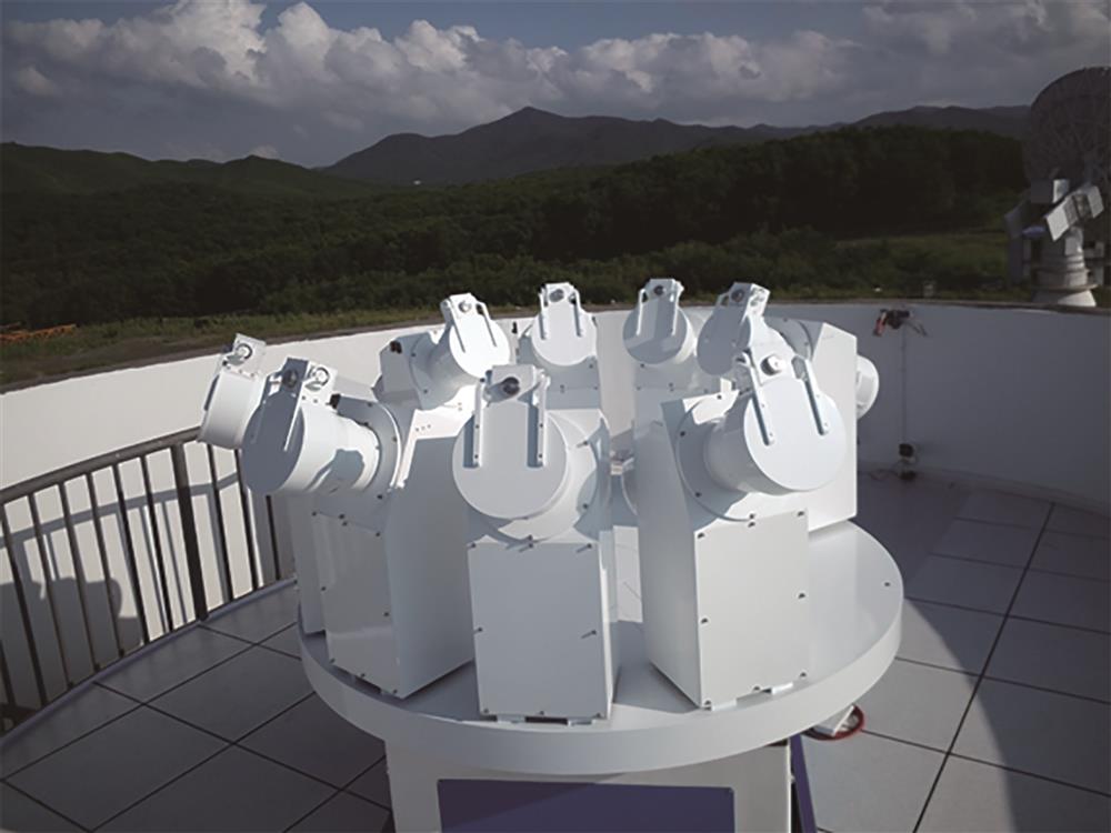 Physical image of the photoelectric telescope array