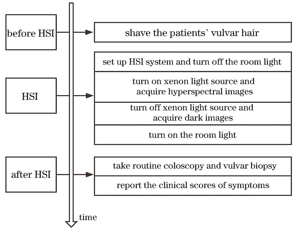 Flowchart of the clinical data collection process