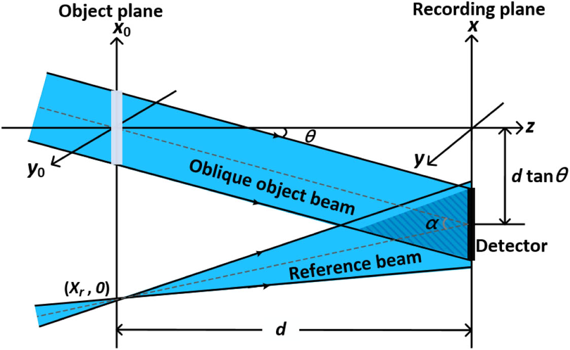 Schematic of LF-TDH coordinate system.
