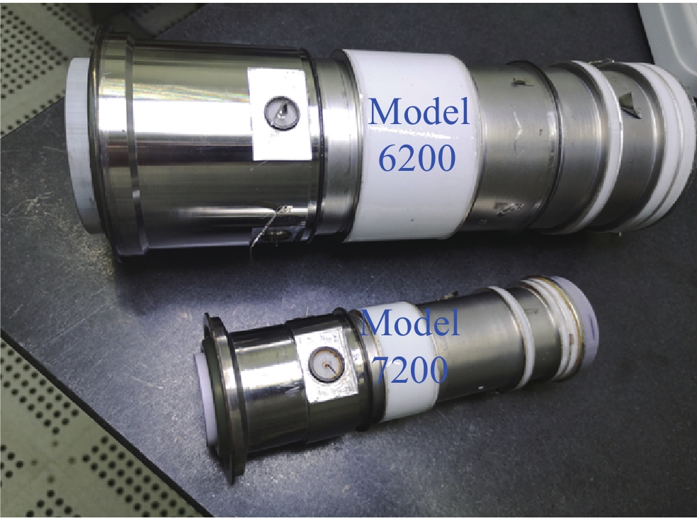 Picture of Model 6200 and Model 7200 streak tubes