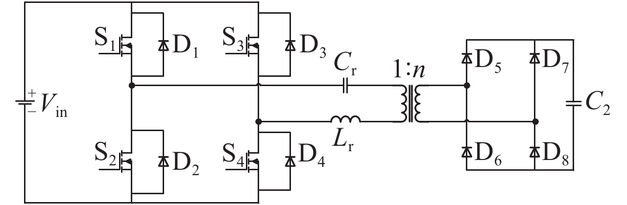 Principle diagram of series resonant charging power supply