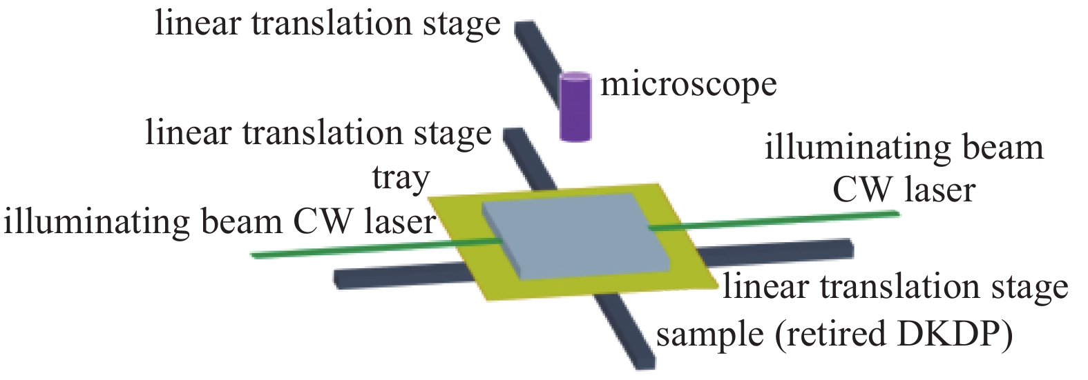 Schematic of microscope