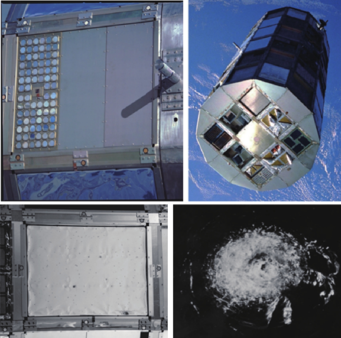 The US LDEF project and the collision morphology due to space debris