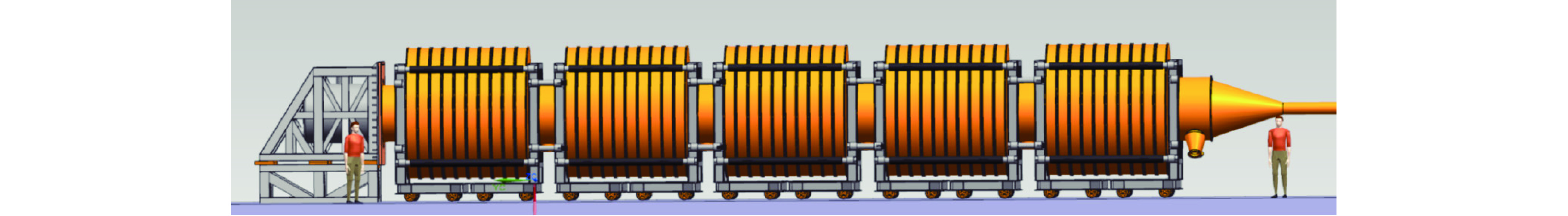 Schematic of the linear transformer driver module