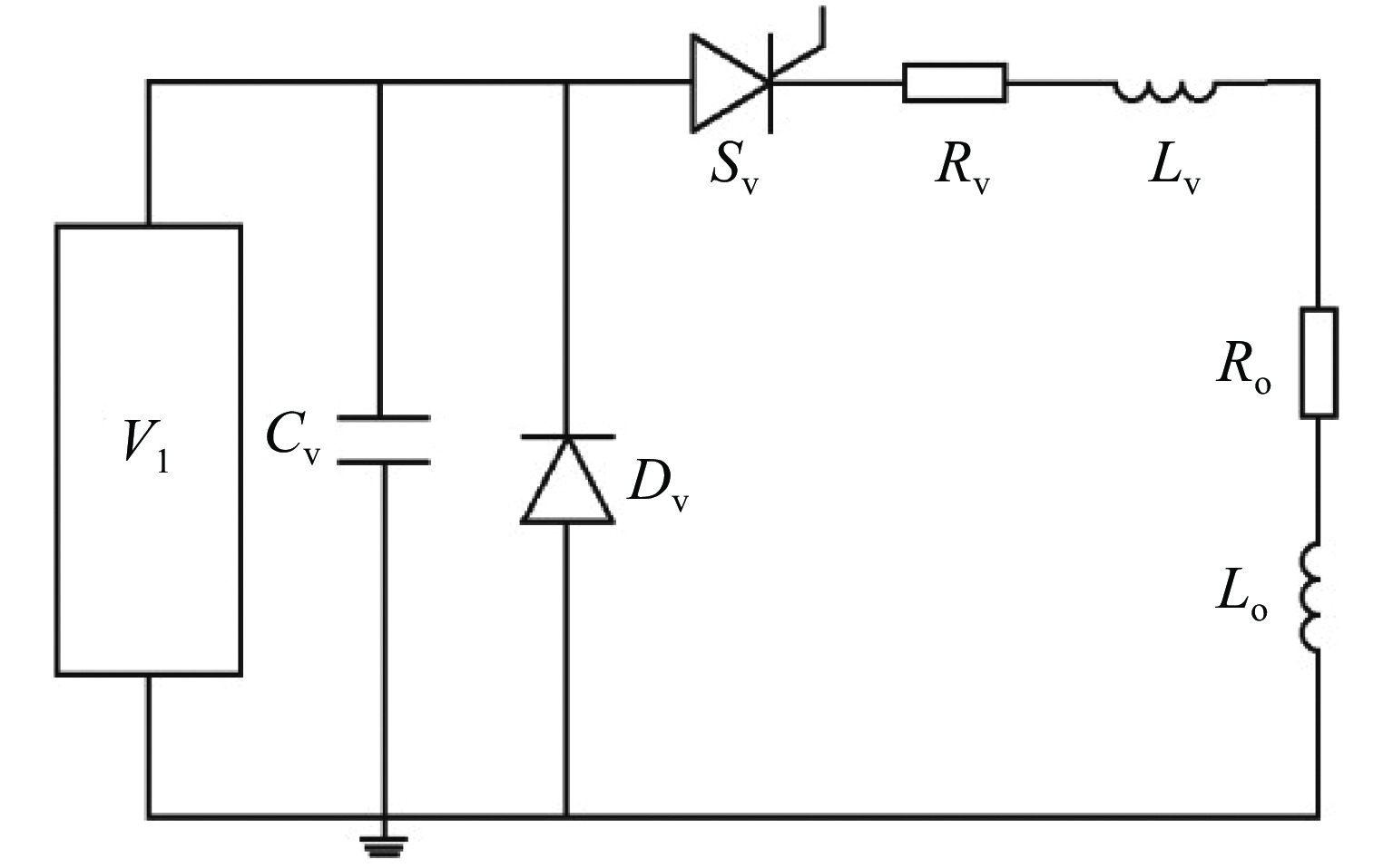 Vertical field circuit topology