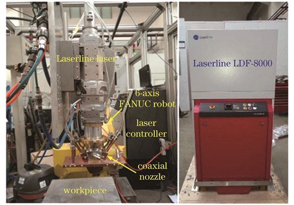 High power semiconductor laser cladding system