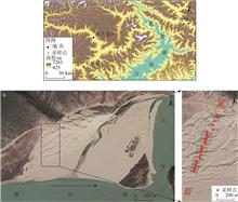 Variation of grain sizes for surface sediments of Fozhang dune in Yarlung Zangbo River Valley