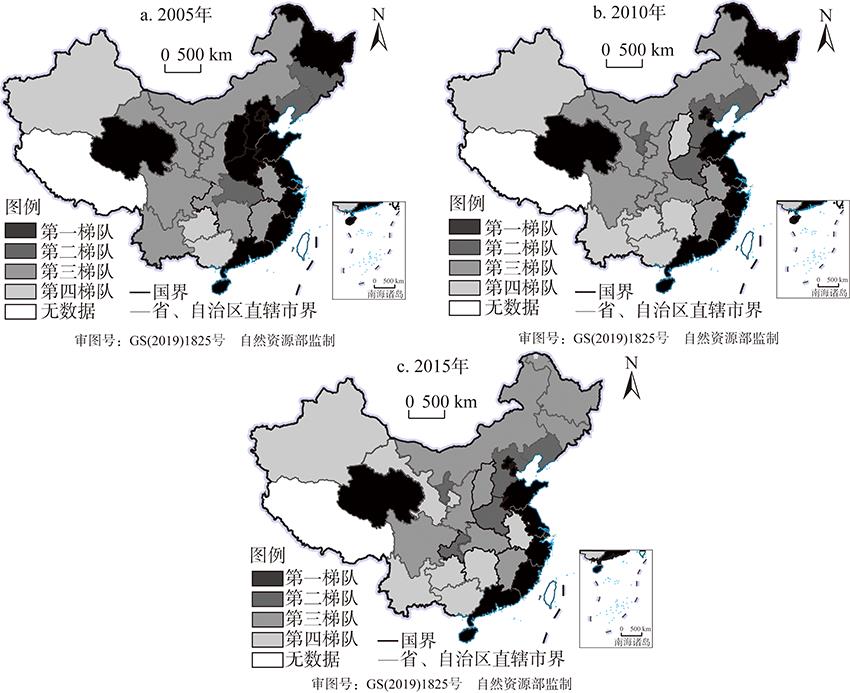 The distribution and evolution of regional eco-efficiency in China